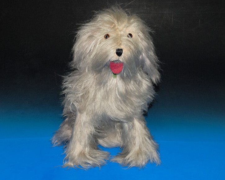 antiker großer Bobtail Hund Made in England * 20er-30er Jahre