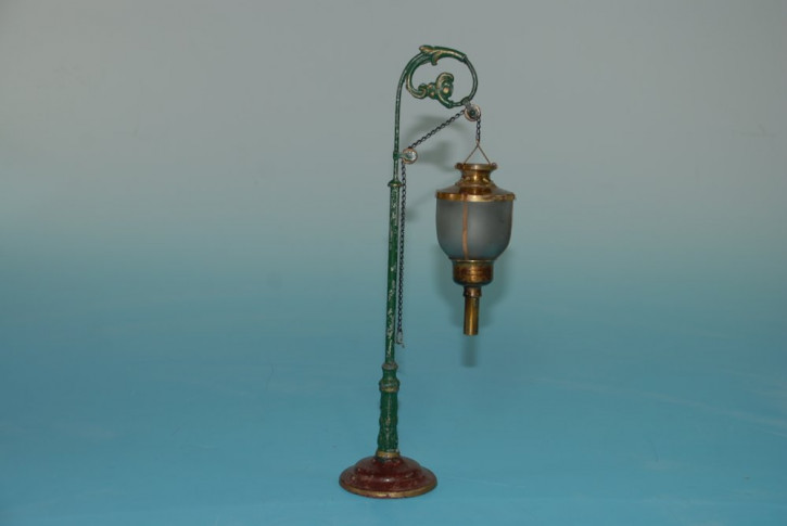 Märklin uralte Bogenlampe für Kerzenbetrieb H 30 cm * 1900-10