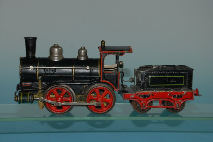 Märklin uralte Lok 1021 RNN mit Tender * Sp 1 * um 1900