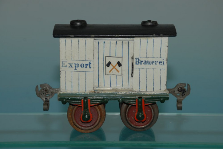 Märklin uralter Bierwagen * Export Brauerei * Sp 1 * um 1900