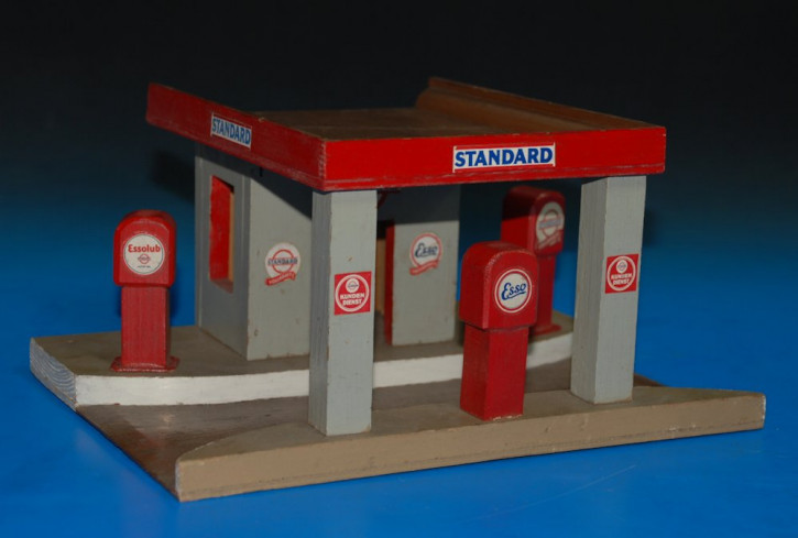 Erzgebirge Tankstelle für Miniaturen * STANDARD * 20er Jahre