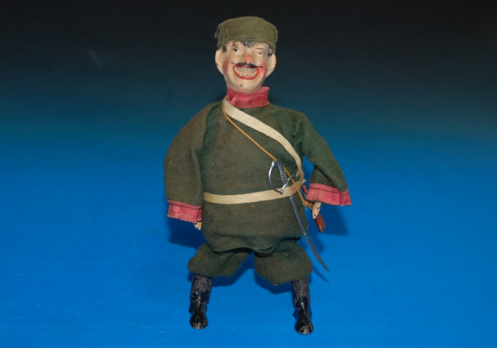 tin wind up figure * La Sentinelle Russian * Paris 1914-1918