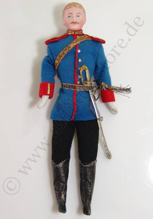 antique doll house doll soldier * officer * at 1900