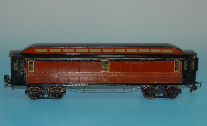 Märklin french PLM fast train post & telegraph car 522 * at 1910