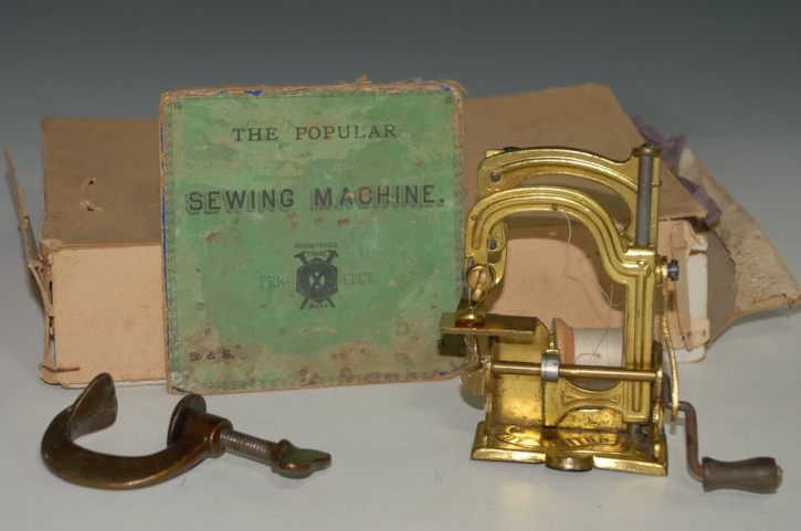 The TABITHA * child sewing machine in the box * at 1886-1888