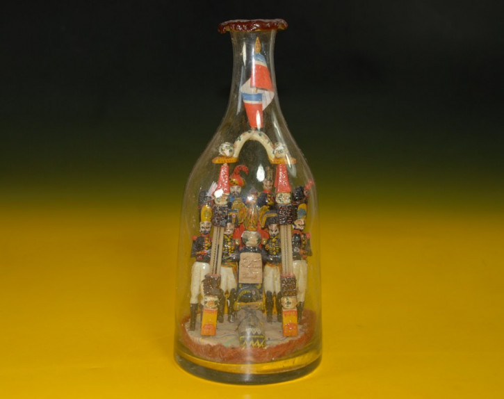 One court into glass bottle - Napoleon's generals to the grave guard duty of 1821/1822