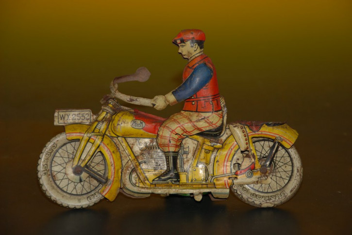 GELY Motorrad zum herrichten * Blech lithographiert * 20er Jahre