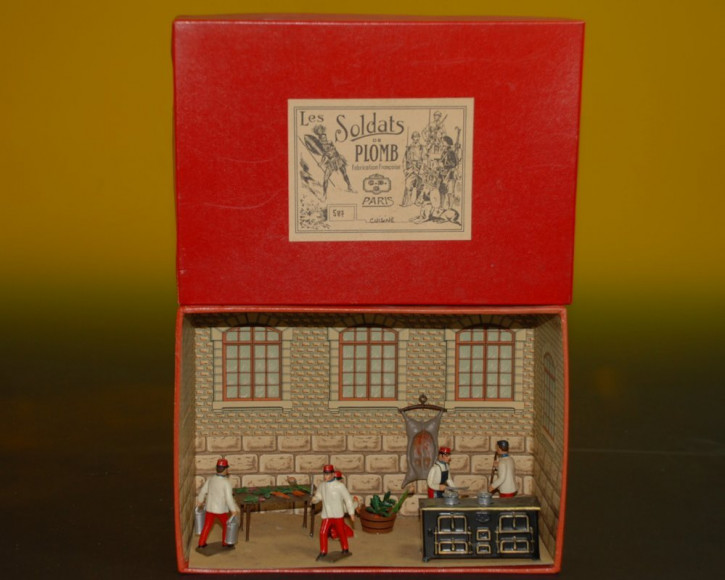 C.B.G. Mignot Paris * Cuisine Nr. 587 im Original Kulissen Karton * um 1910