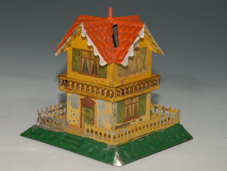 GBN brothers Bing money box house * metal around 1900-1905