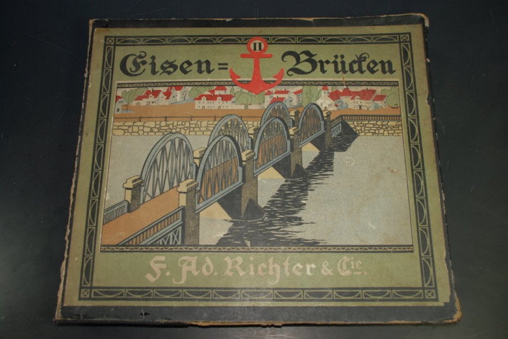 F. Ad. Richter & Cie. Iron bridge box no. 2 * big box german at 1900