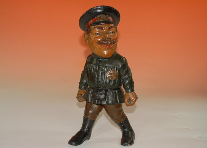 rare dwarf - gnome as a service man no. 2 * Otto Kind at 1900