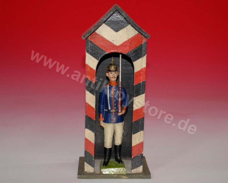 Hausser Lehrmittel 7.3 inch Prussian Guard Soldier & House Signs * 1st World War