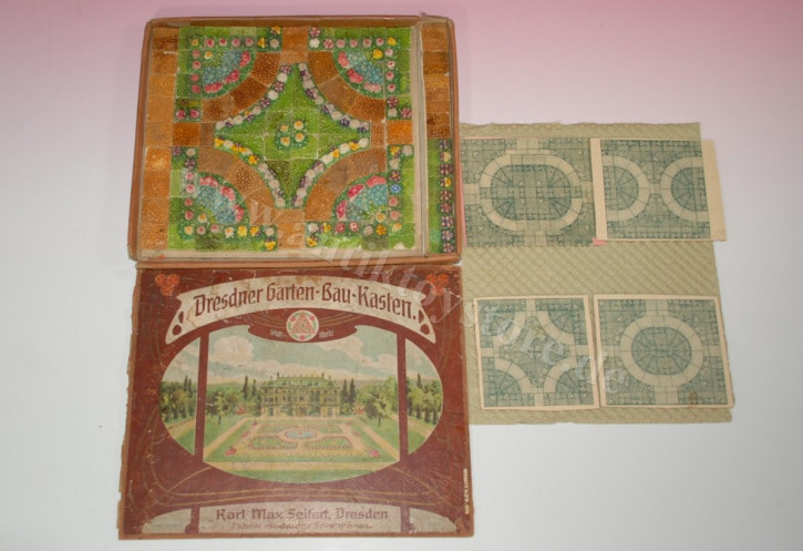 antique Dresden garden construction kit * Karl Max Seifert * at 1900/1910