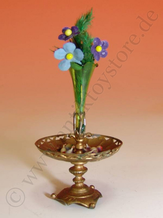 antique doll houses fruits bowl with vase * at 1900