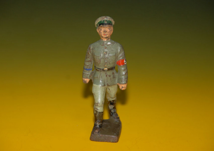 LINEOL Figur Stahlhelmbund marschierend HK-Binde * 1933