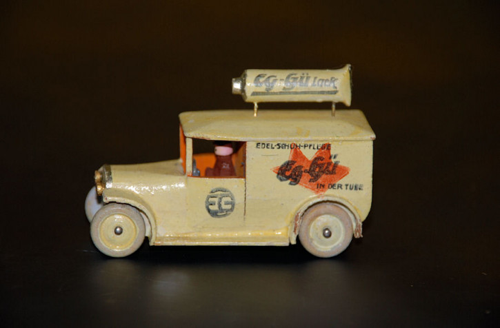 Erzgebirge rare Eg-Gü varnish advertising vehicle * twenties