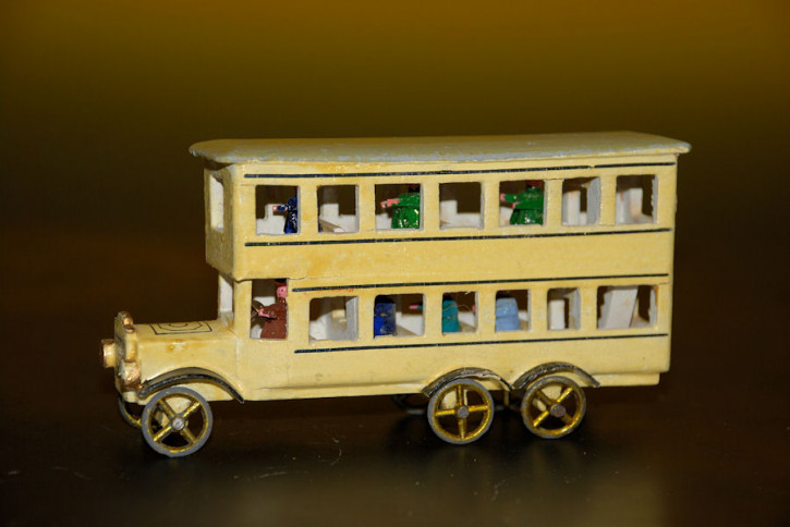 Erzgebirge miniature * Double stick bus * twenties