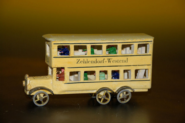 Erzgebirge miniature * Double stick bus * twenties