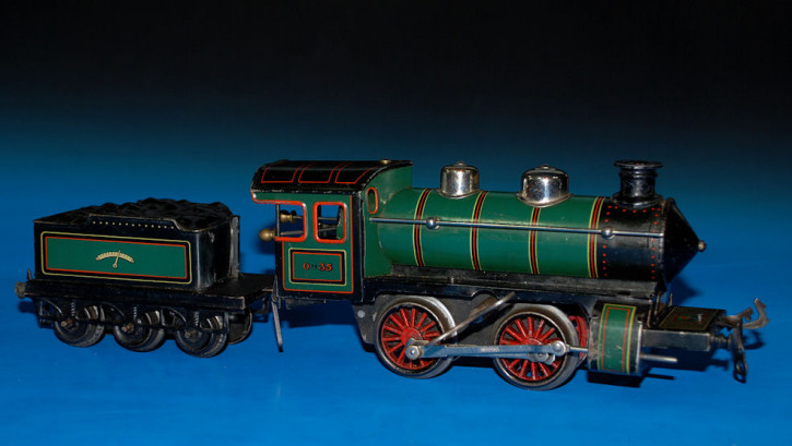 BING - GBN * Clock plant engine & tender * trace 0 * twenties