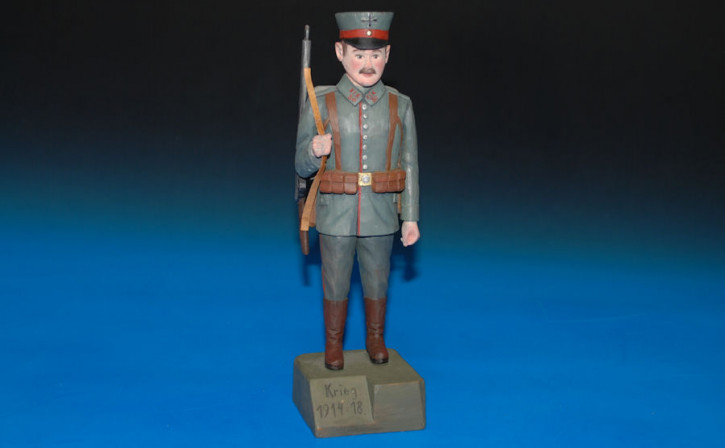 antique Erzgebirge soldier infantryman * 1914-1918