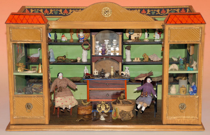 Christian Hacker rarities - Antiquarium small shop at 1860-1880