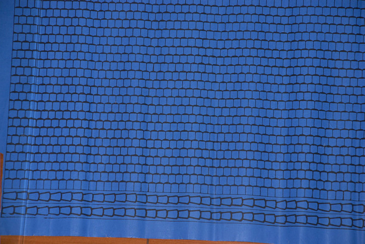 Puppenhaus * blaue Dachschindel Tapete * 2 Bögen um 1900