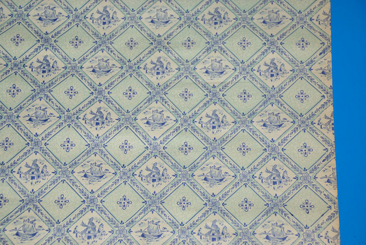 antique doll kitchens wallpaper 1 role of Delft tile in front of