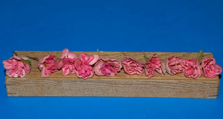 10 x antike Miniatur Puppenstuben Blumen * um 1900-1920 (11)