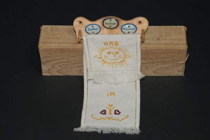 antique doll kitchens wall towel-rail * at 1900-1920