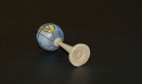 antiker Miniatur Globus für die Puppenstube * um 1860-1880 (1)