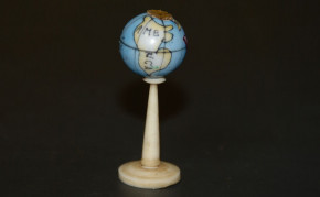 antiker Miniatur Globus für die Puppenstube * um 1860-1880 (2)