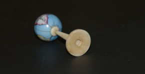 antiker Miniatur Globus für die Puppenstube * um 1860-1880 (2)