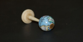 antiker Miniatur Globus für die Puppenstube * um 1860-1880 (2)