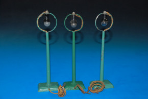 Märklin 3 arc lamps no. 13447, 20 volt * from 1936-1939