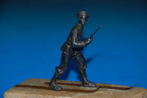 antiker Briefbeschwerer Schneeschuhläufer * um 1900