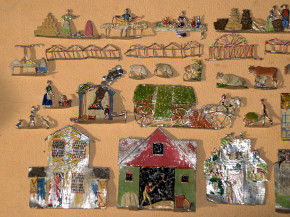 Biedermeier civilian scene * 38 part * J. C. Allgeyer Fürth at 1