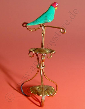 old rare Doll's houses ormolou parrot stand * 1870-1880