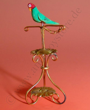 old rare Doll's houses ormolou parrot stand * 1870-1880