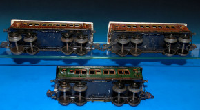 Märklin 3 x 4-A car no. 1886 P., 1886 Sch. & 1886 * from 1925/19