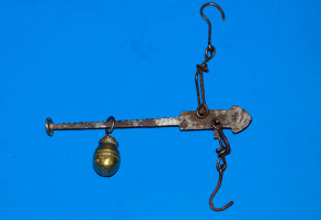 antique smoke catch doll kitchen miniature beam balance at 1780