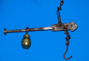 antique smoke catch doll kitchen miniature beam balance at 1780
