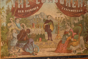 antiker Biedermeier Zauberkasten* Nürnberg um 1850-1860