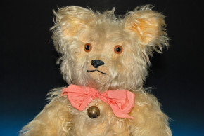 antiker JOPI Teddy mit Druckstimme 45 cm * Josef Pitrmann