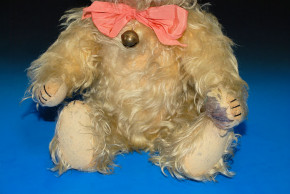 antiker JOPI Teddy mit Druckstimme 45 cm * Josef Pitrmann