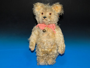 antiker JOPI Teddy mit Druckstimme 45 cm * Josef Pitrmann