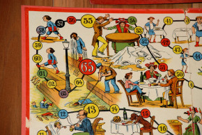 antikes Struwwelpeter Würfelspiel * Nr. 4678 * 20er Jahre