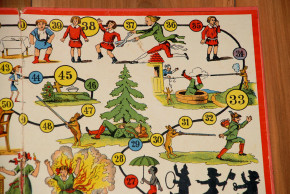 antikes Struwwelpeter Würfelspiel * Nr. 4678 * 20er Jahre