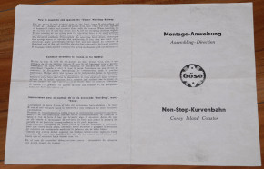 GÖSO Non-stop-Kurvenbahn Blechspielzeug mit Uhrwerkantrieb