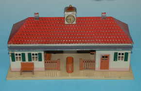 antiker Blech Bahnhof Nr. 5/843 * Fa. Doll 20er bis 30er Jahre