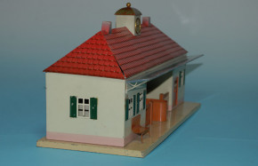 antiker Blech Bahnhof Nr. 5/843 * Fa. Doll 20er bis 30er Jahre